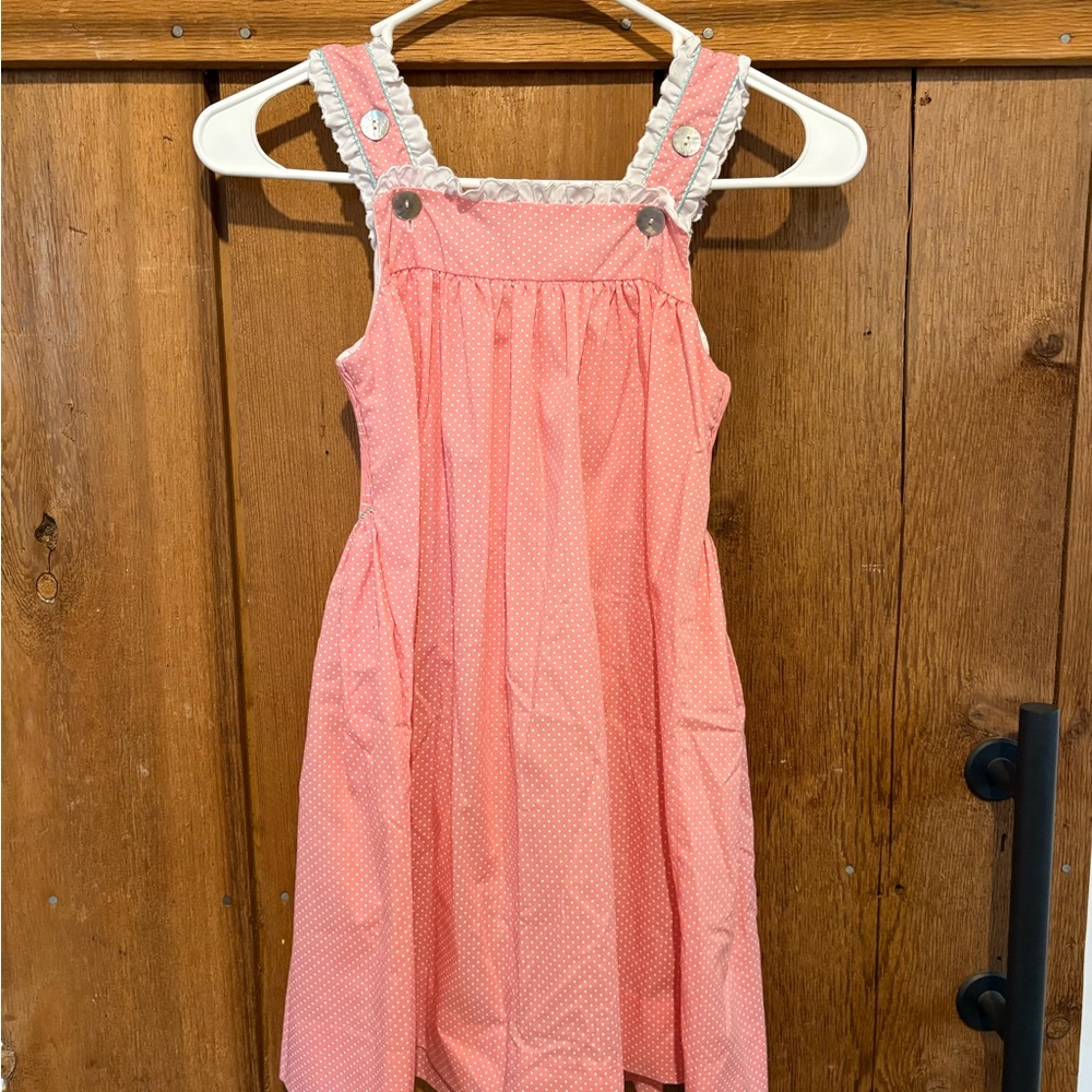 Pink Hand Smocked Sundress Lollipop *New never worn* - Picture 3 of 5